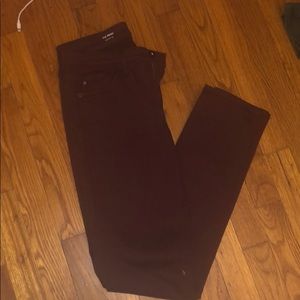 AG maroon jeans